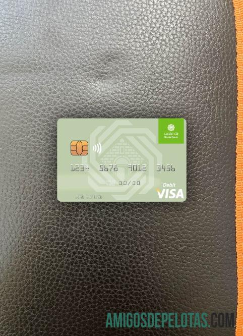 Palestina Al Quds Bank Visa Cartão de Débito Photolook Front exemplo